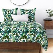 21" Love Summer Tropical Leaves - Mix and Match