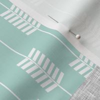 lineman patchwork - dark mint - arrows (90)