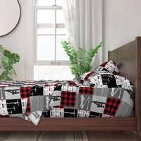 lineman patchwork - buffalo plaid