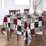 lineman patchwork - buffalo plaid