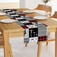 lineman patchwork - buffalo plaid