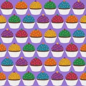 Rainbow Cupcakes