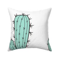 Cactus Pillow Plush Plushie Softie Cut & Sew