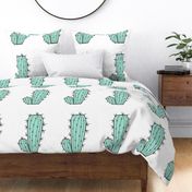 Cactus Pillow Plush Plushie Softie Cut & Sew