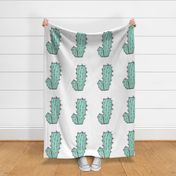 Cactus Pillow Plush Plushie Softie Cut & Sew