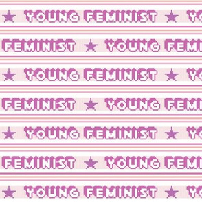Young Feminist* || vintage kids t-shirt stripe