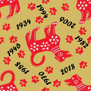 Years of the dog - Chinese Zodiac