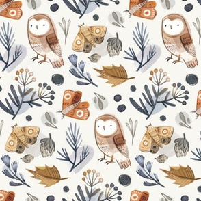 Owl and Moth Repeat