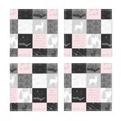 3” Always Quilt - Wizard Quotes - Pink