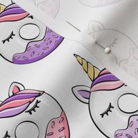 unicorn donuts (purple and pink)