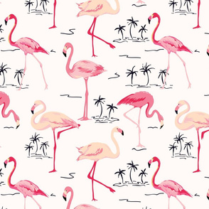 Tropical Flamingo