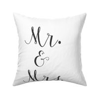 mr and mrs pillow 18 inch