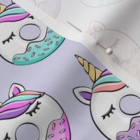 unicorn donuts (light purple)