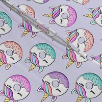 unicorn donuts (light purple)