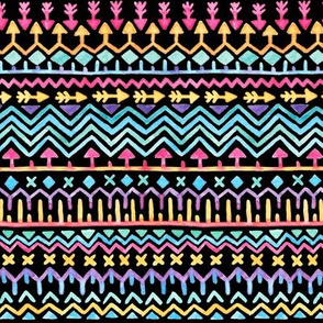 Tribal Bright – Black