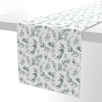 Native Eucalyptus Leaves || Edition 1 || Fabric Wallpaper