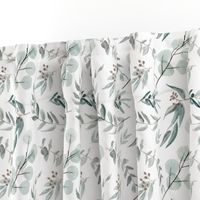 Native Eucalyptus Leaves || Edition 1 || Fabric Wallpaper