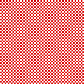 Red and White Checks