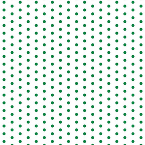 Green Dots Polka Dots