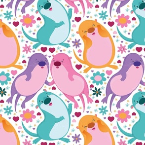 otter love pattern