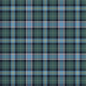 Wisconsin official state tartan, 3", weathered hues