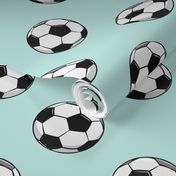 soccer balls
