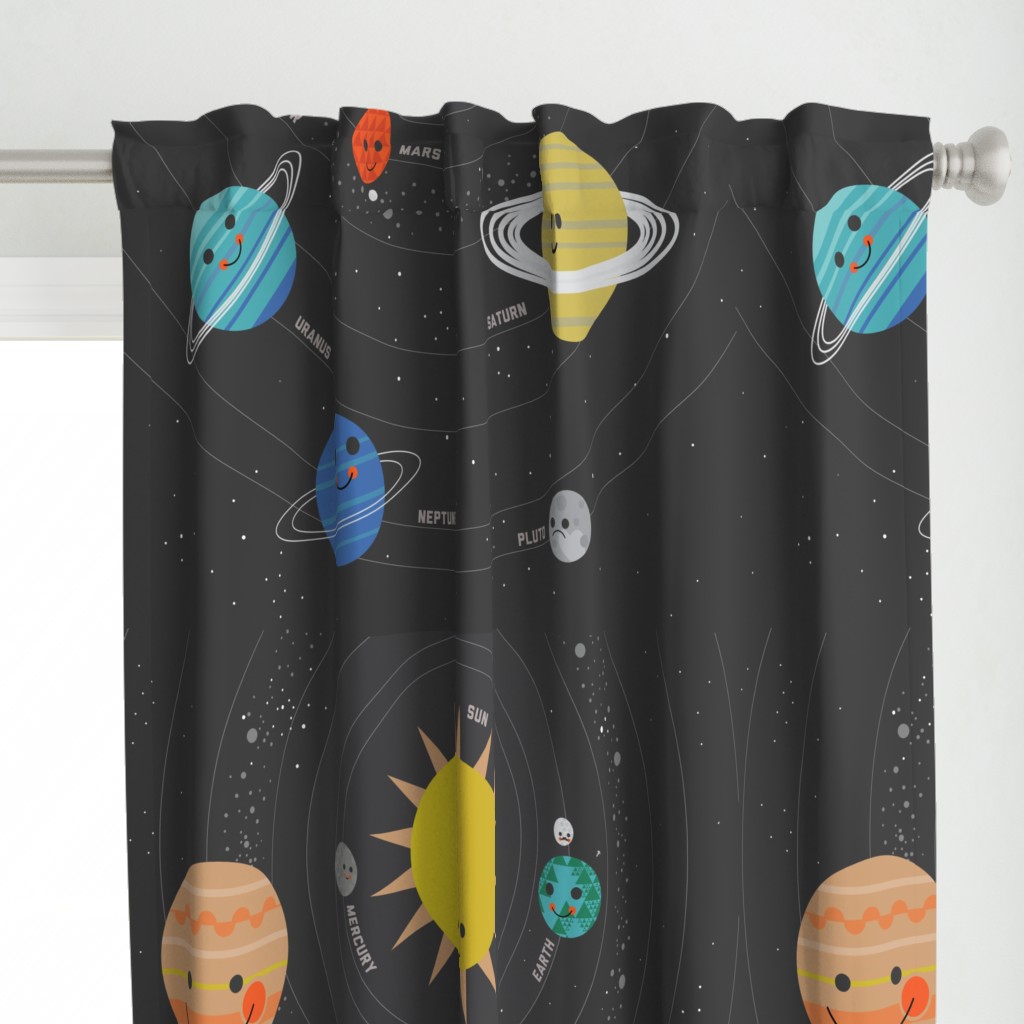 Solar System Play Mat -1 Yard