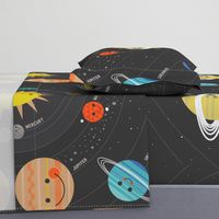 Solar System Play Mat -1 Yard