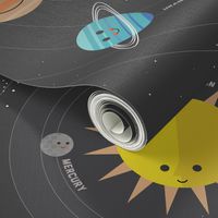 Solar System Play Mat -1 Yard