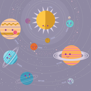 Solar System Variant Play Mat