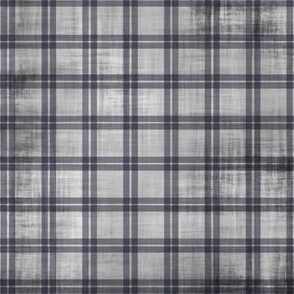 Grunge Plaid_ chalk - large