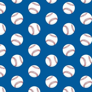 baseballs - blue