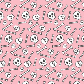 Skulls & Bones - Pink