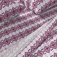 Bonny Chevron Lace Border Print