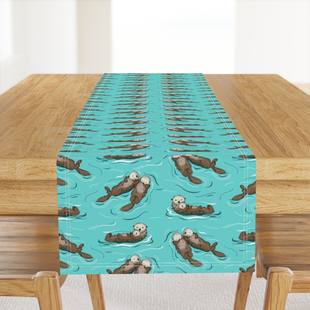 Sea Otters - large scale