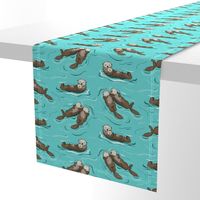 Sea Otters - large scale