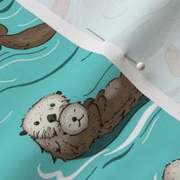 Sea Otters - large scale