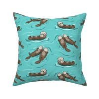 Sea Otters - large scale