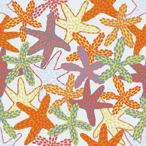 Starfishes for Otters (icy blue) N3