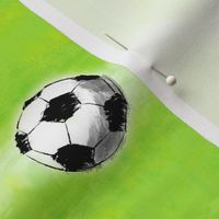 football painted ball