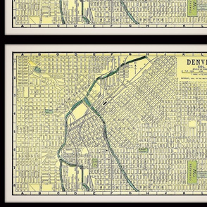 1905 Denver map, small