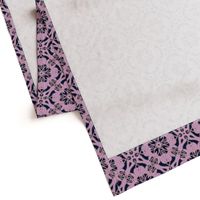 Orchid Navy Interlace