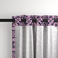 Orchid Navy Interlace