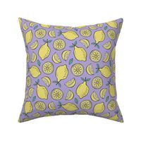 Lemon Citrus on Lavender Purpel