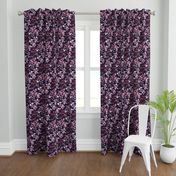 Peacock Garden {Navy/Orchid}