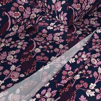 Peacock Garden {Navy/Orchid}