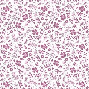 Timeless B - Tiny Floral - Purple