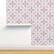 Repeating floral pattern