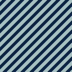 Pet Quilt B - Stripes fabric - navy and blue stripe coordinate