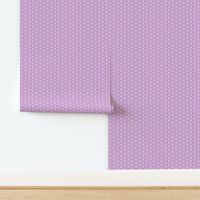 Pet Quilt C - Dog paws fabric - lilac